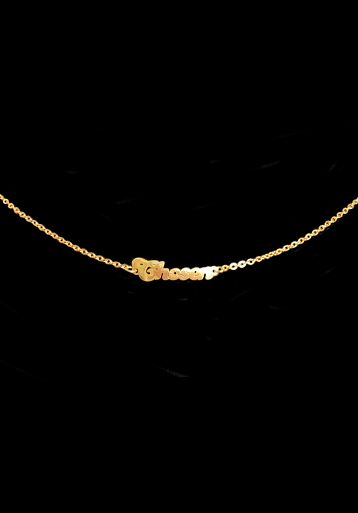 <strong>CHOSEN PUFFY BODY CHAIN</strong> GOLD PLATED