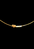 <strong>CHOSEN PUFFY BODY CHAIN</strong> GOLD PLATED