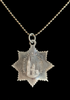 <strong>VINTAGE BASILIQUE DU FOLGOET MEDAL NECKLACE</strong> BASILICA OF OUR LADY FRANCE