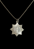 <strong>VINTAGE BASILIQUE DU FOLGOET MEDAL NECKLACE</strong> BASILICA OF OUR LADY FRANCE