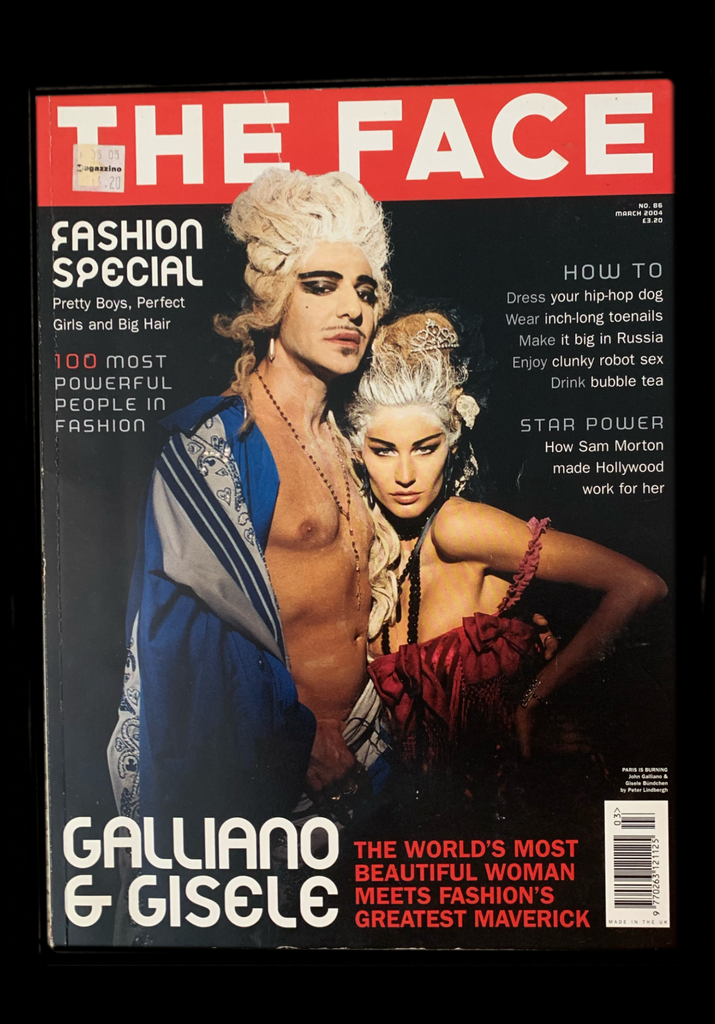 <strong>THE FACE MAGAZINE 2004</strong> JOHN GALLIANO & GISELLE