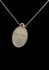 </strong>VINTAGE SAINT LUCY PRAY FOR US PROTECTION MEDAL NECKLACE</strong>