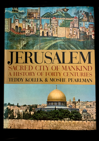 <p><strong> JERUSALEM, CITY OF MANKIND 1968 FIRST EDITION  </strong> MOSHE PEARLMAN